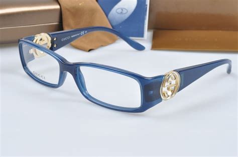 gucci eyeglasses blue rim|discount gucci eyeglass frames.